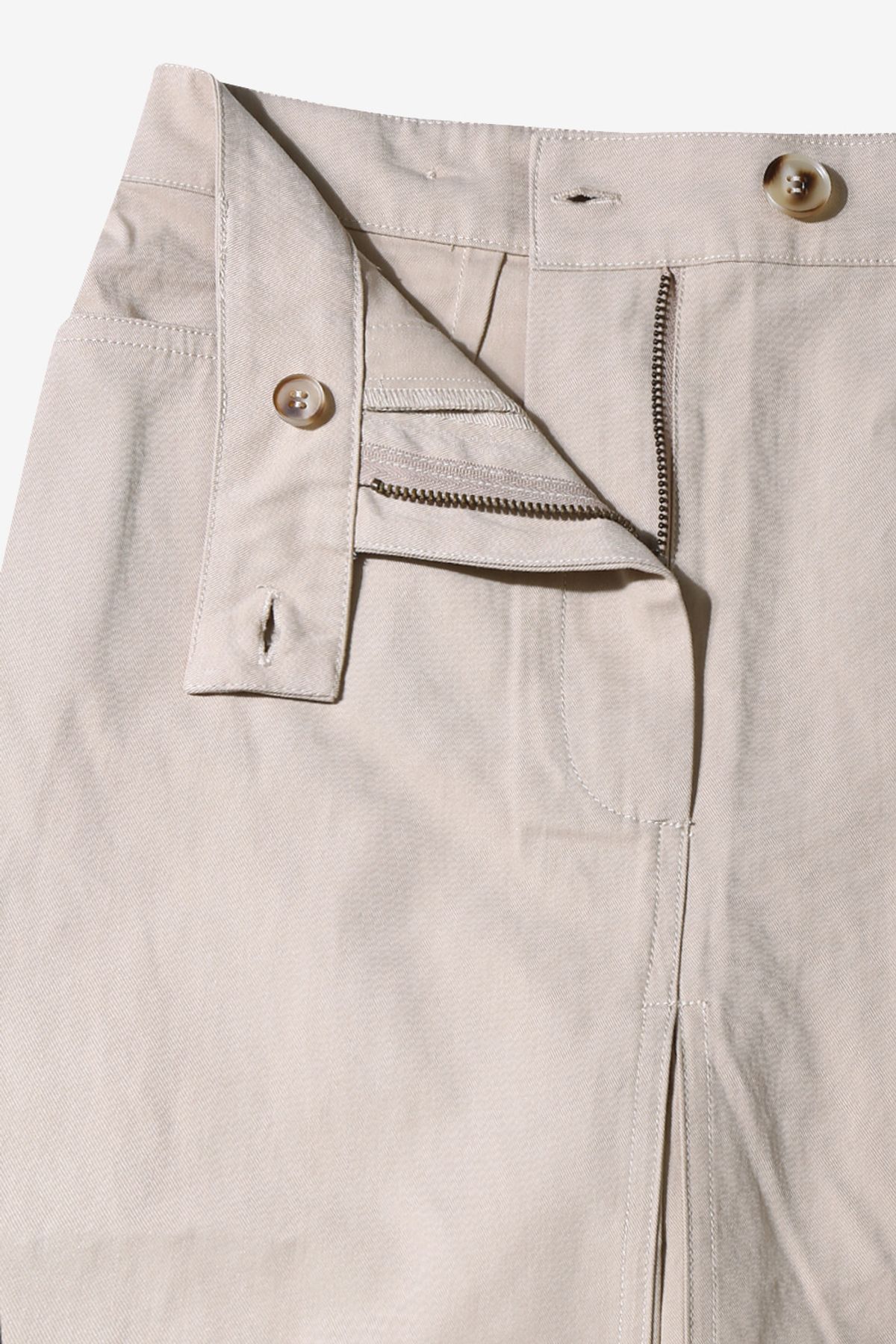 르몽생미셸(LE MONT ST MICHEL) JAHIM-BERMUDA SKIRT PANTS_Beige