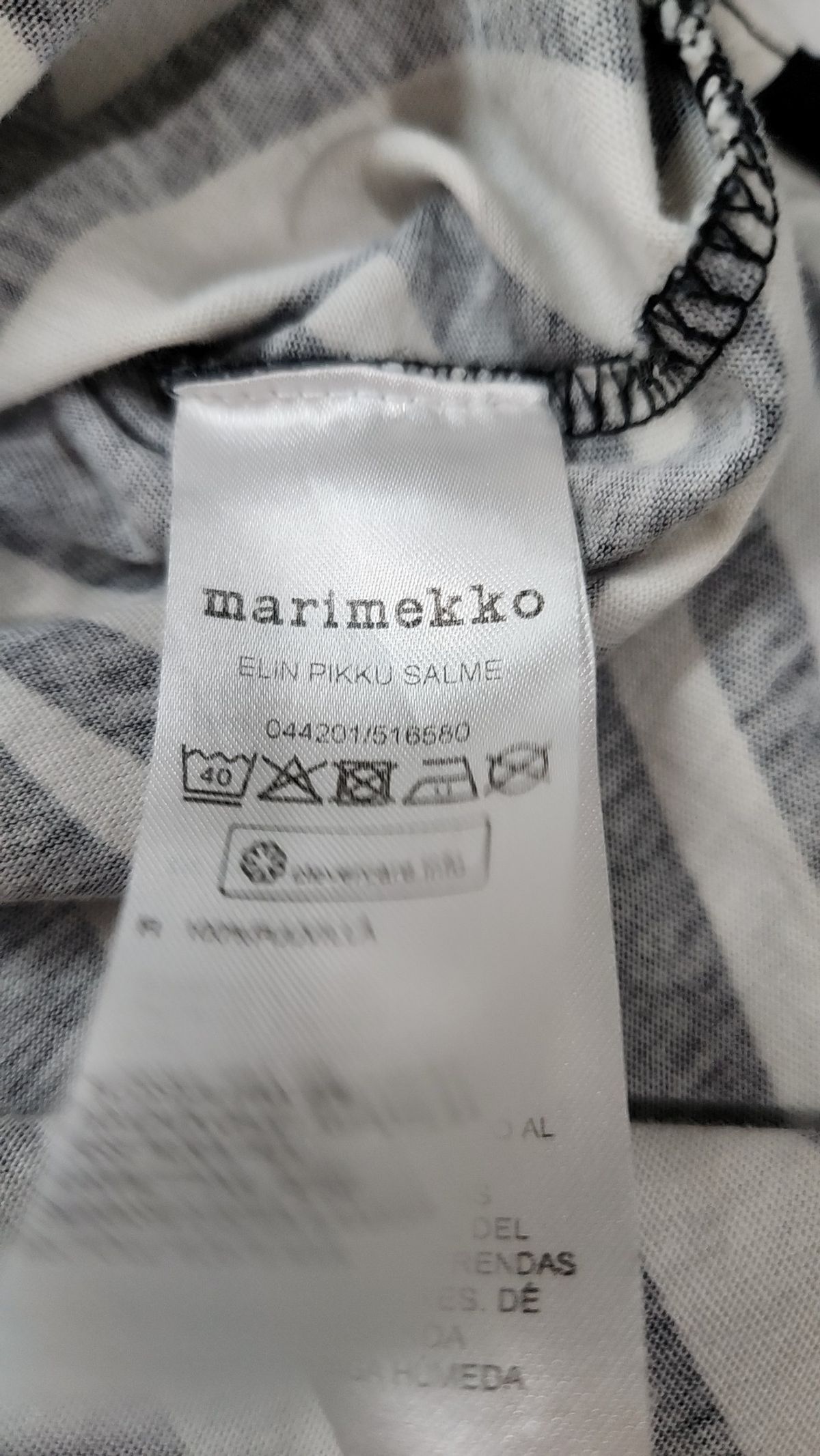 마리메꼬(MARIMEKKO) 반소매 티셔츠 XS