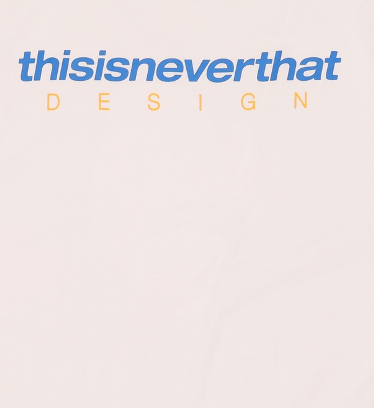디스이즈네버댓(THISISNEVERTHAT) DSN-Logo Tee M