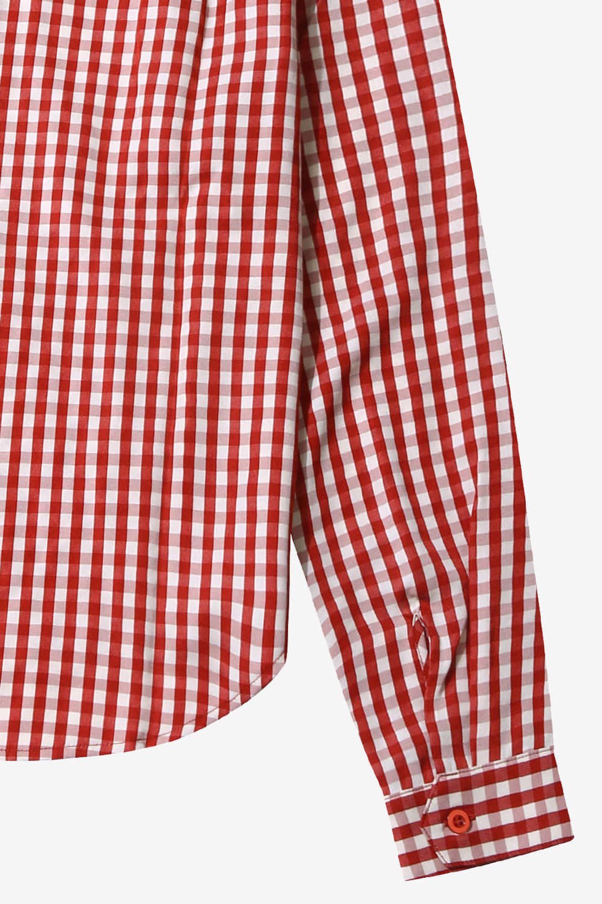 르몽생미셸(LE MONT ST MICHEL) CIBONEY-VICHY SHIRT_Burgundy