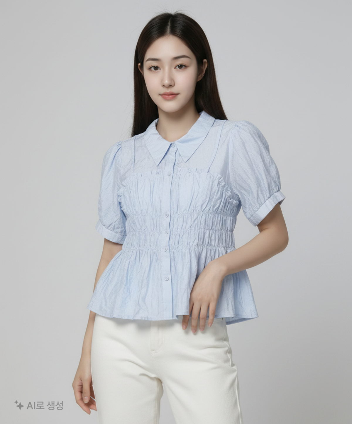 끄레아또레(CREATORE) 캐주얼 셔츠 XS