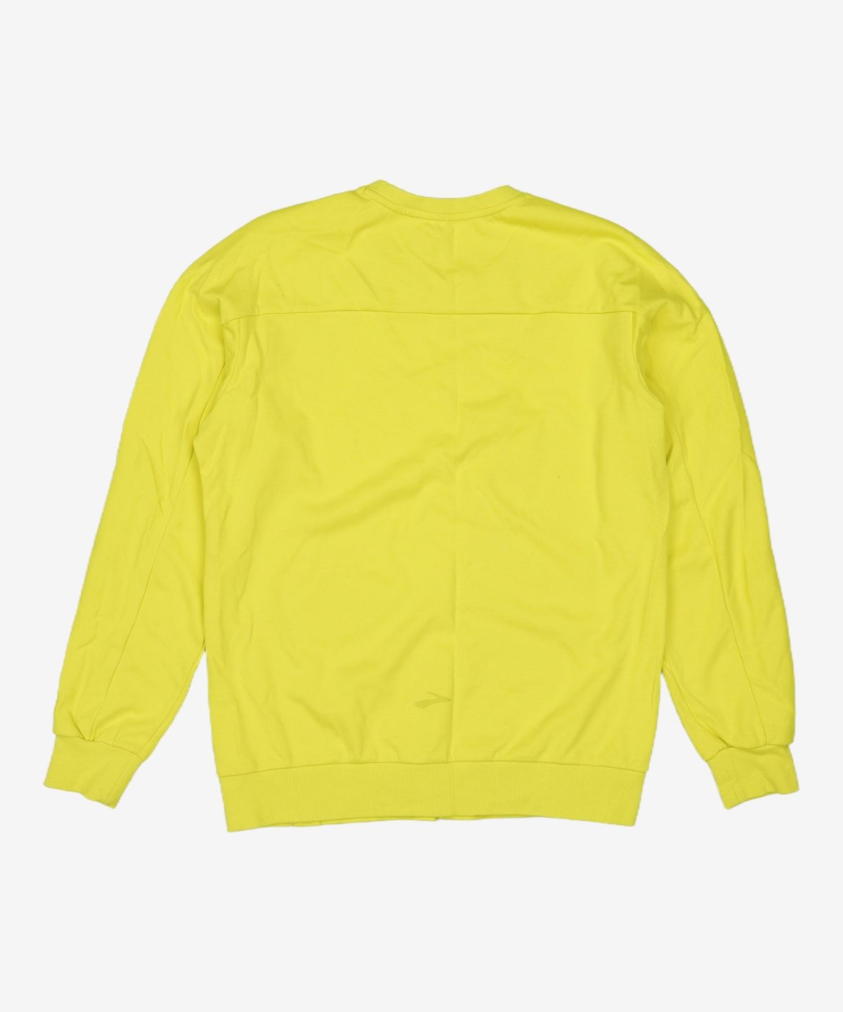 브룩스(BROOKS) Unisex 경량 맨투맨 긴팔 옐로우 (BX0241C32E) M