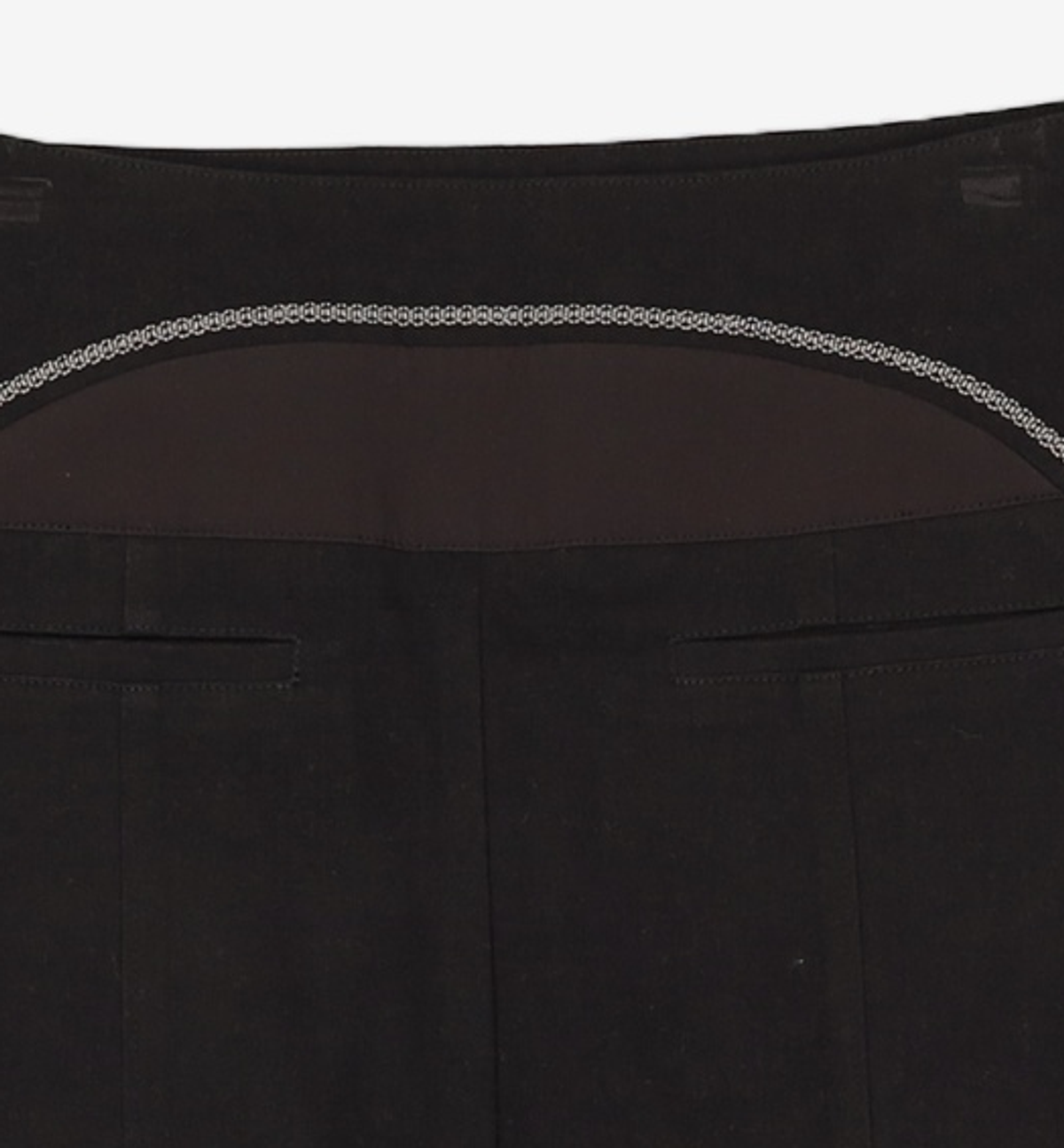 웰빙익스프레스(WELLBEING EXPRESS) Embroidered Long Skirt Black S