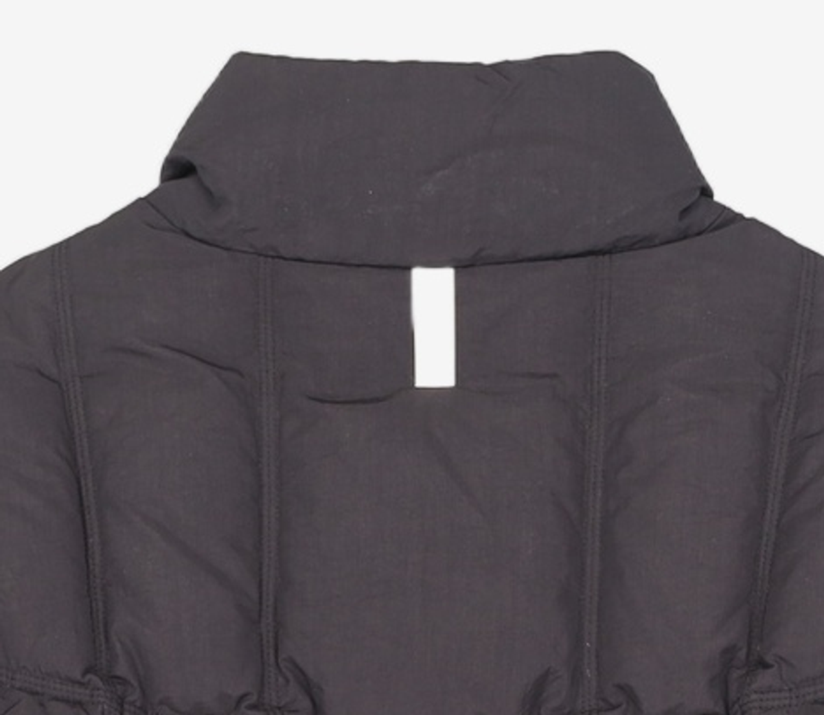 노매뉴얼(NOMANUAL) CURVE DOWN JACKET - BLACK M