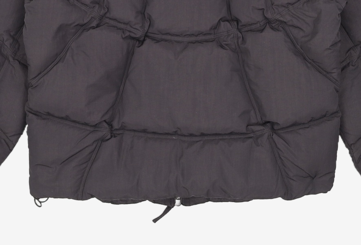 노매뉴얼(NOMANUAL) CURVE DOWN JACKET - BLACK M