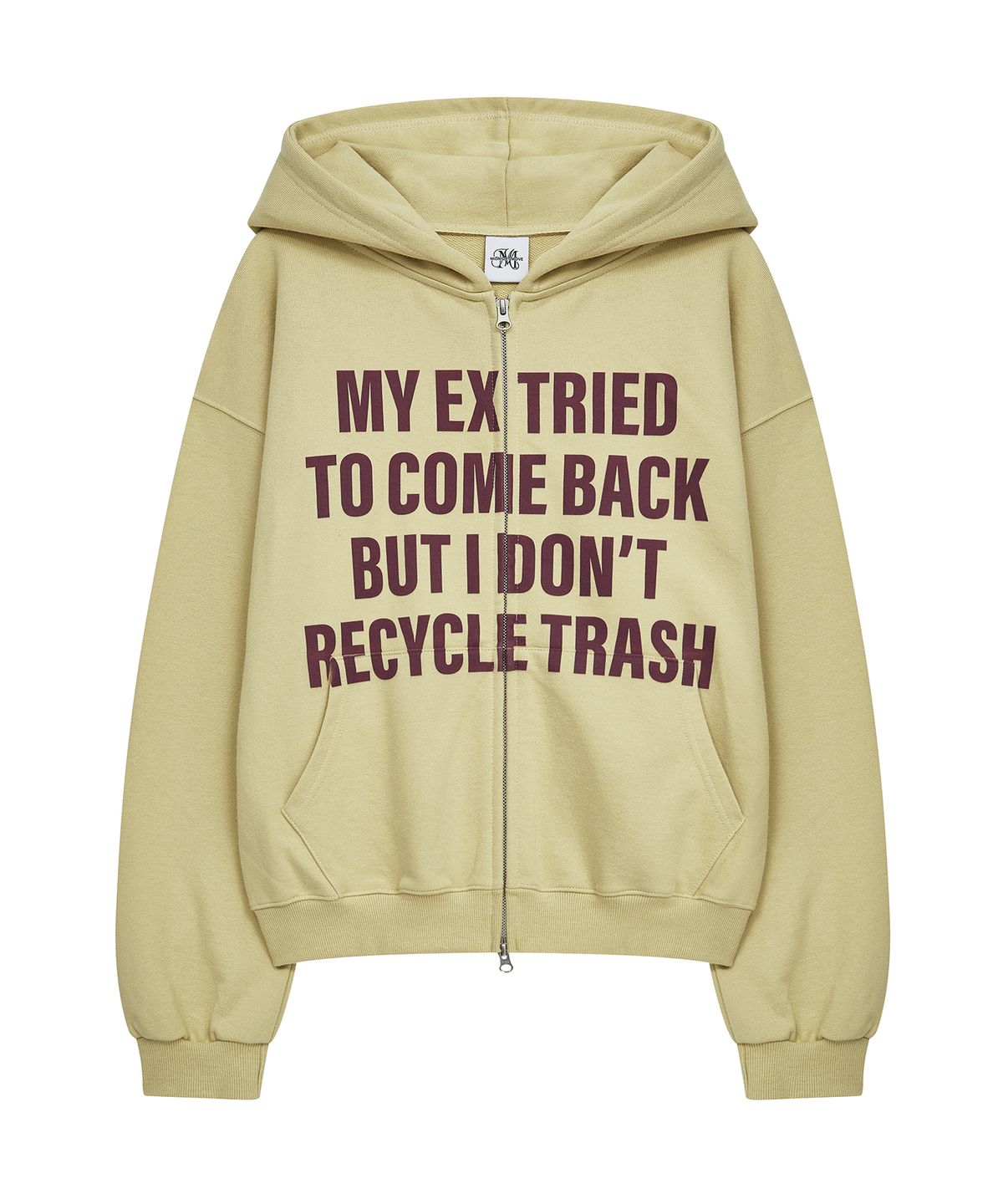 미드나잇 무브(MIDNIGHT MOVE) pt letter zip up (yellow)