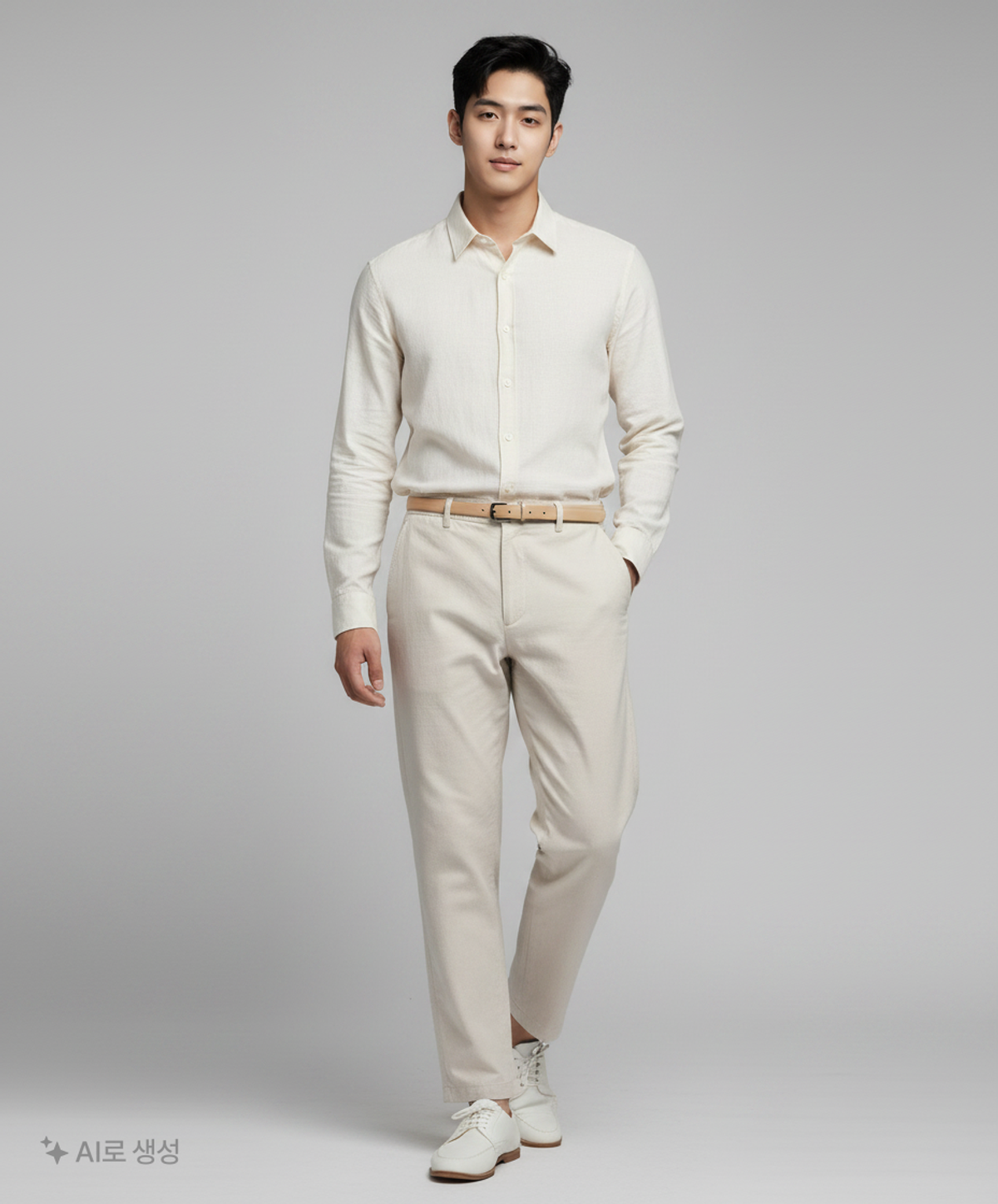 유니클로(UNIQLO) 코튼 팬츠 L