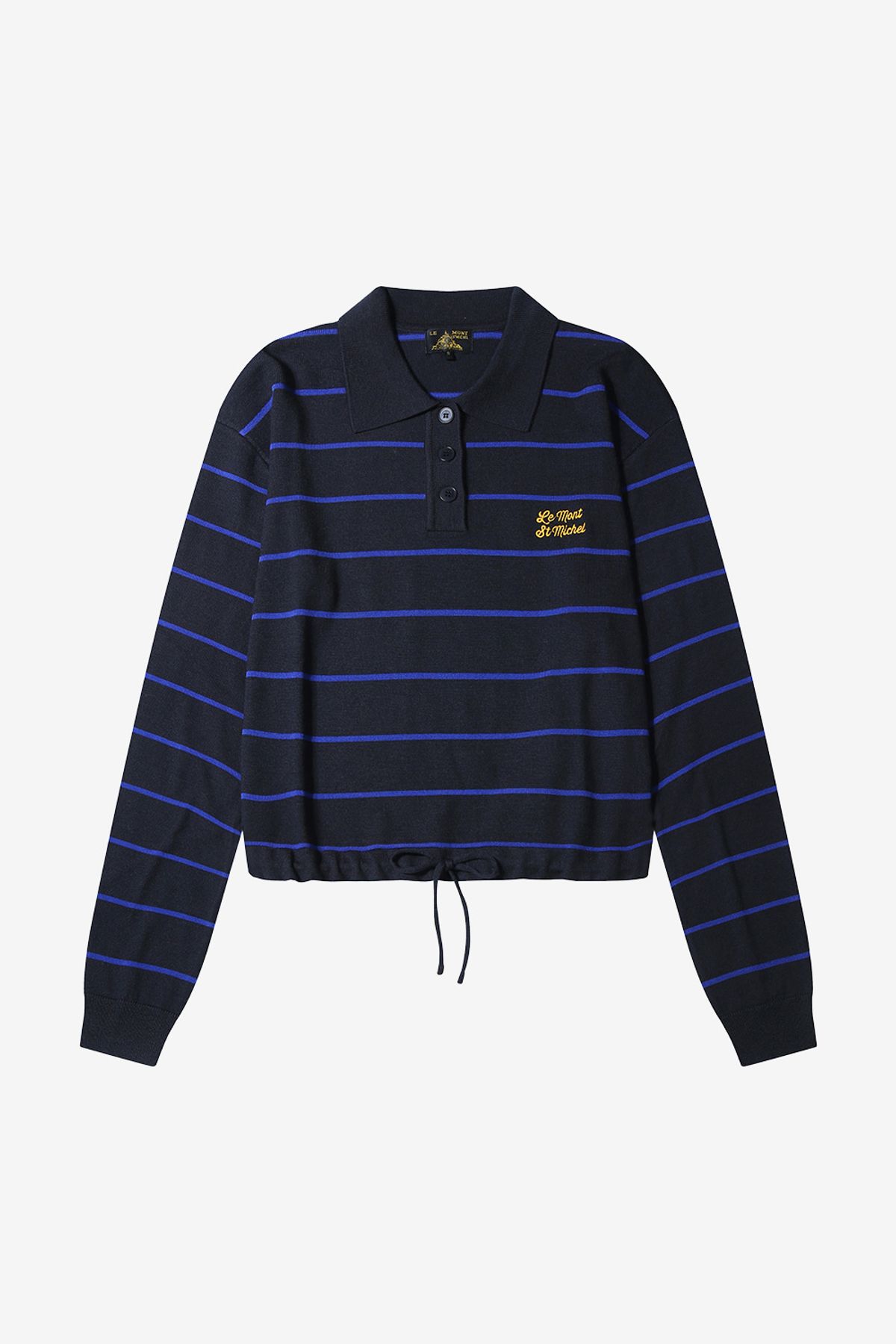 르몽생미셸(LE MONT ST MICHEL) STESSY-STRIPED SWEATER-Grey