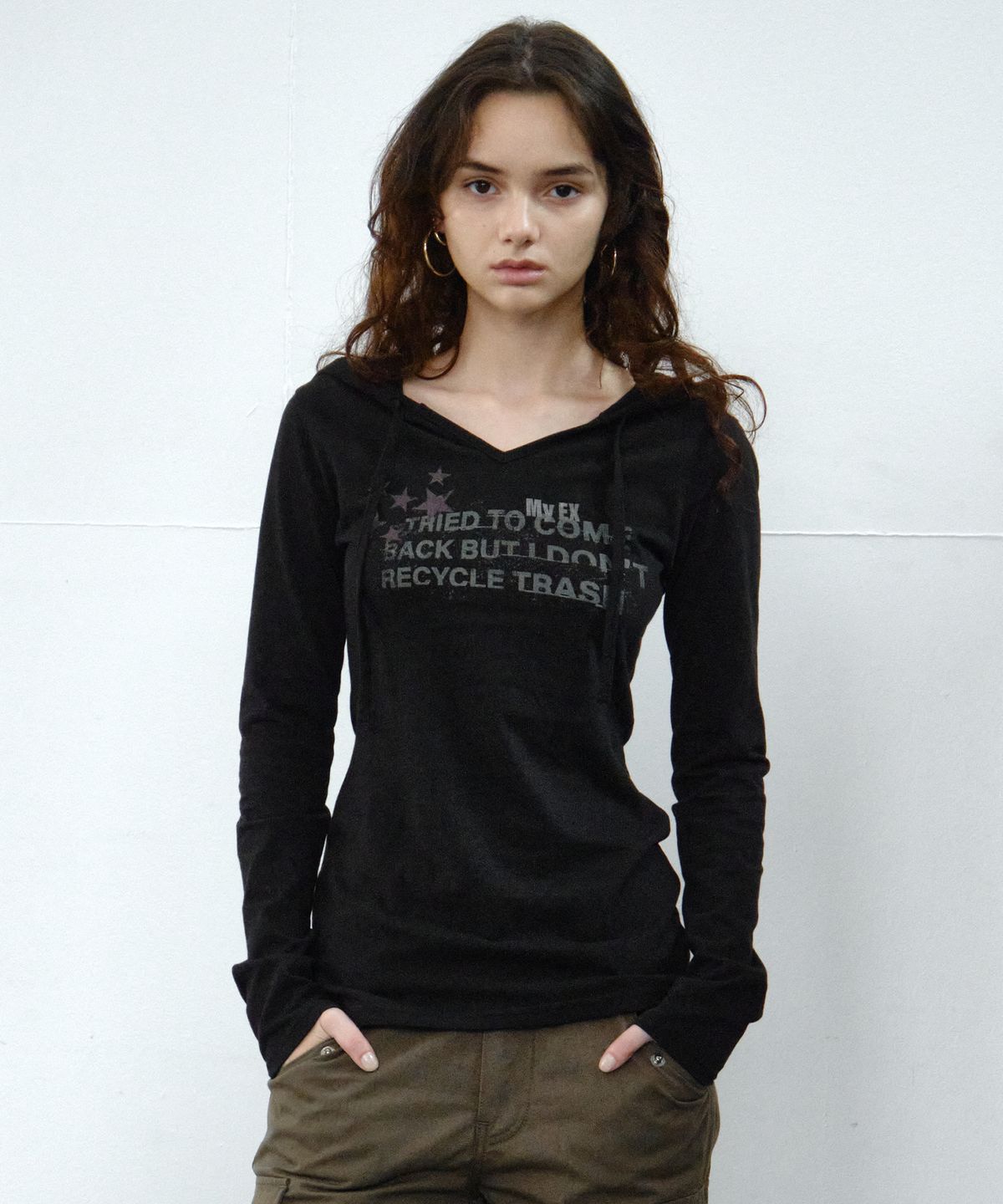 미드나잇 무브(MIDNIGHT MOVE) sl star hood (black)
