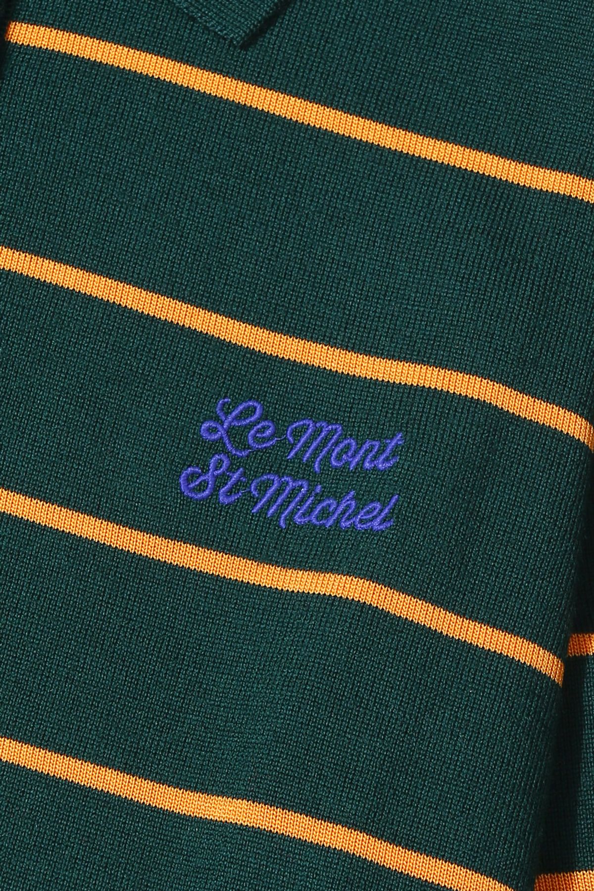 르몽생미셸(LE MONT ST MICHEL) STESSY-STRIPED SWEATER-Green