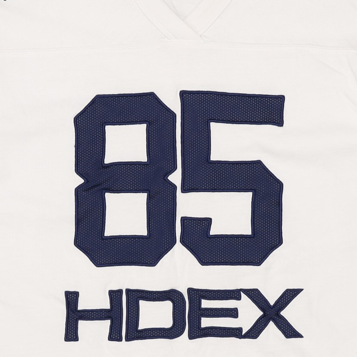 에이치덱스(HDEX) 우먼스 오버사이즈 풋볼 숏 슬리브 (White) 85