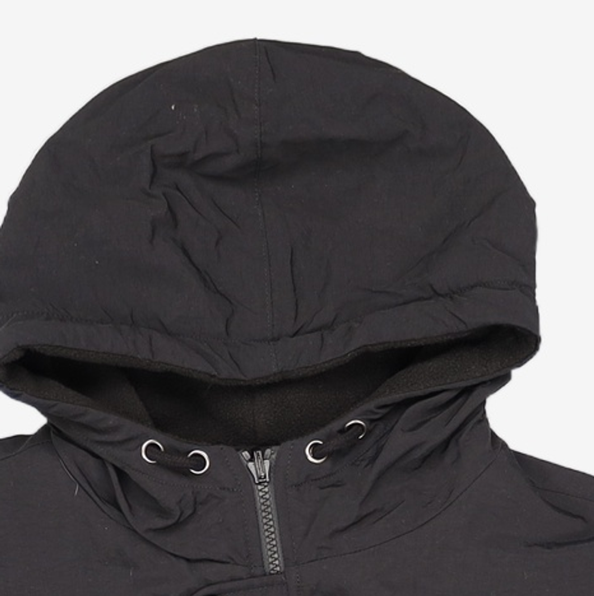 예일(YALE) REVERSIBLE NYLON FLEECE 2WAY HOODIE JACKET BLACK S