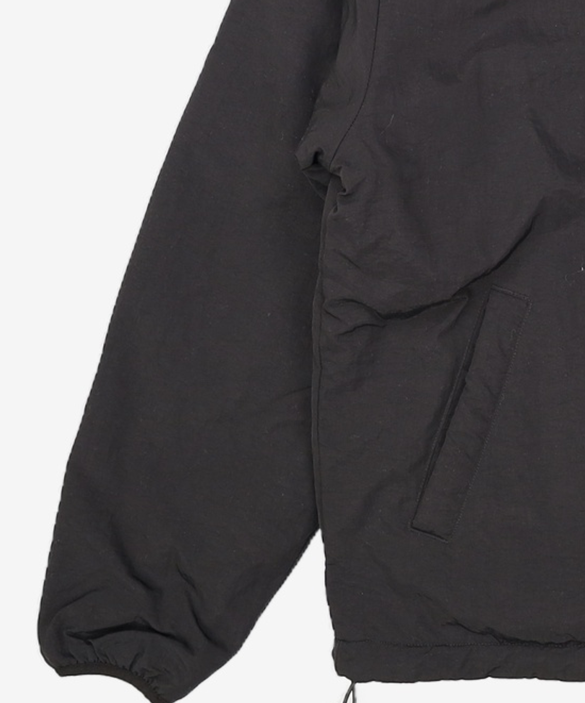 예일(YALE) REVERSIBLE NYLON FLEECE 2WAY HOODIE JACKET BLACK S