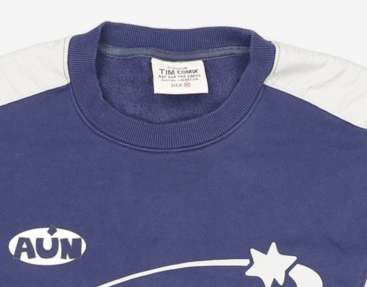 팀코믹스(TIMCOMIX) STAR SPORTY CREWNECK NAVY M