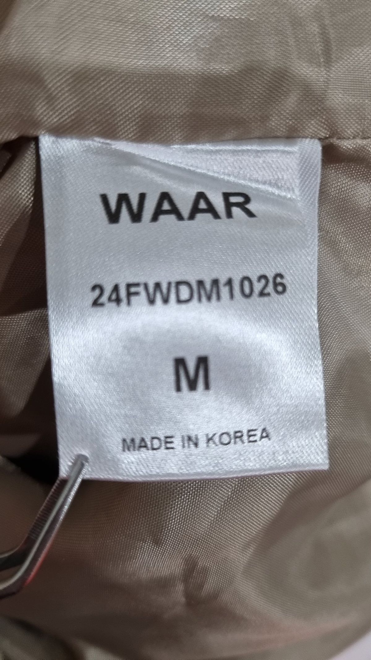 와르(WAAR) 항공 점퍼/블루종/MA-1 M
