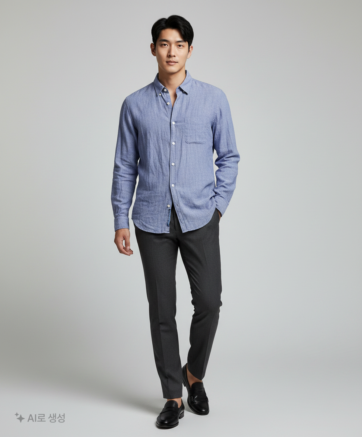 유니클로(UNIQLO) 캐주얼 셔츠 L
