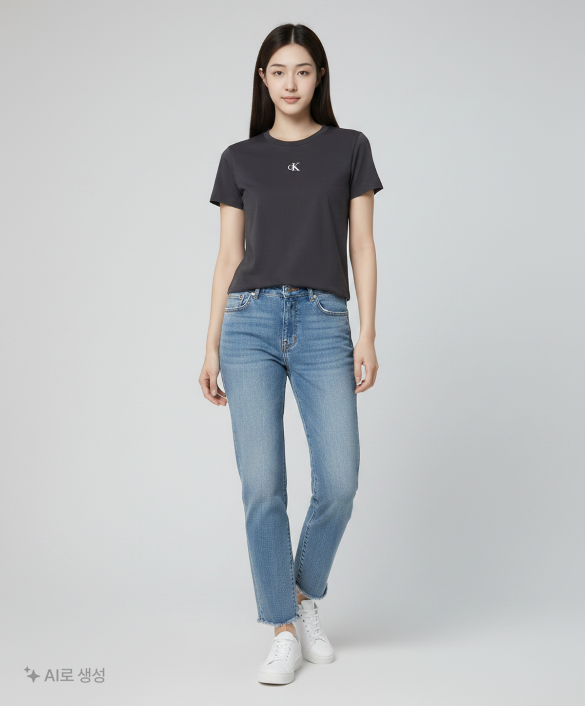 캘빈클라인 진(CALVIN KLEIN JEANS) 반소매 티셔츠 XS