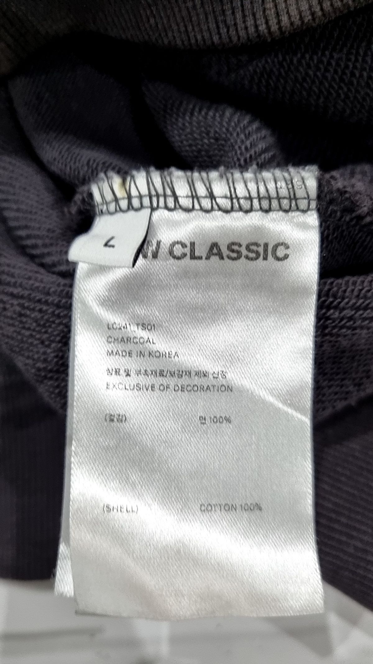 로우클래식(LOW CLASSIC) 후드 집업 L