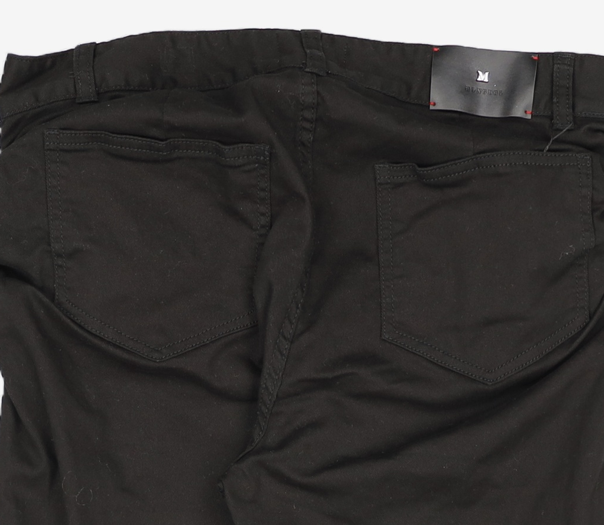 몽돌(MONGDOL) 사이드 셔링 카프리 팬츠 블랙 MDPT081BLACK L