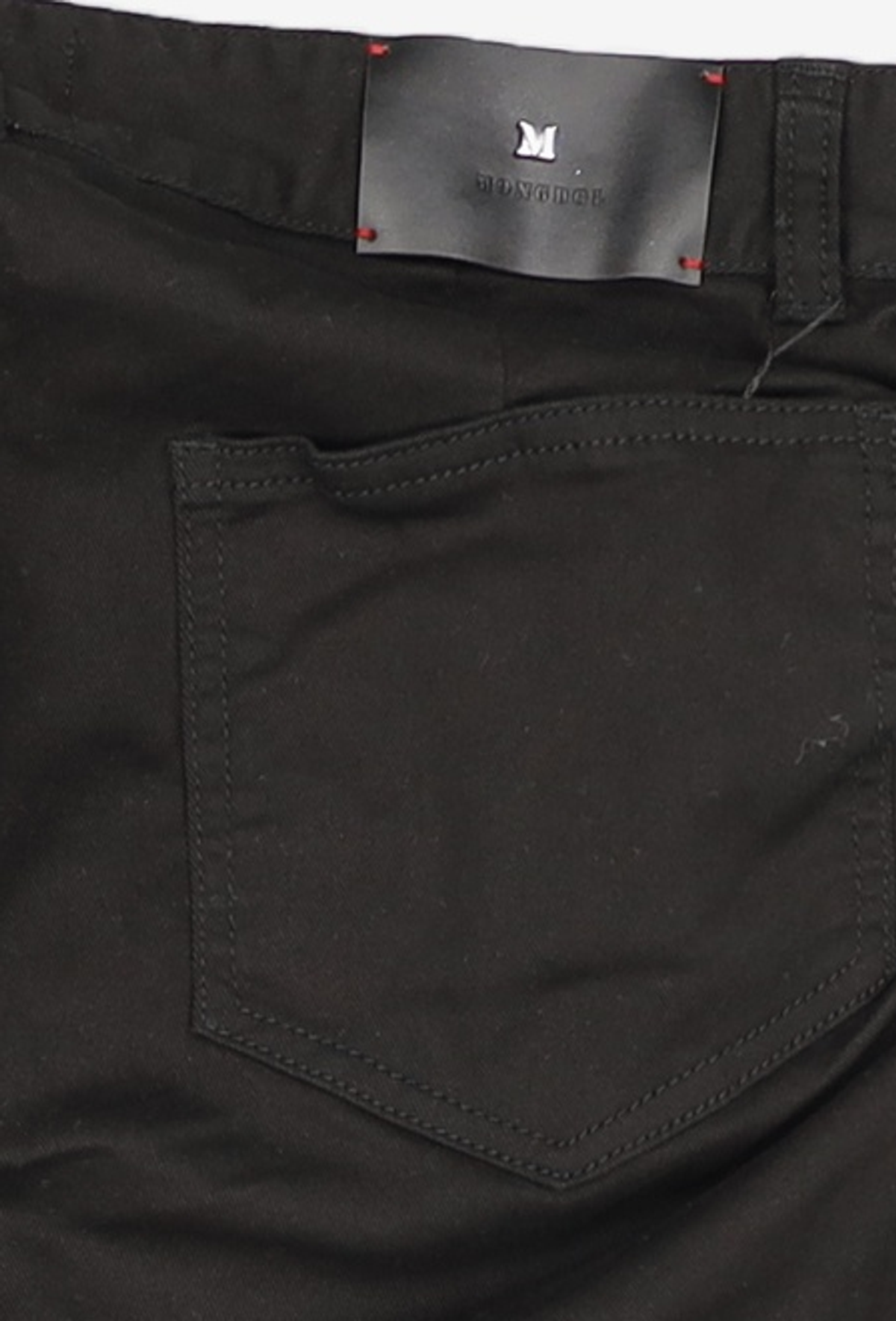 몽돌(MONGDOL) 사이드 셔링 카프리 팬츠 블랙 MDPT081BLACK L