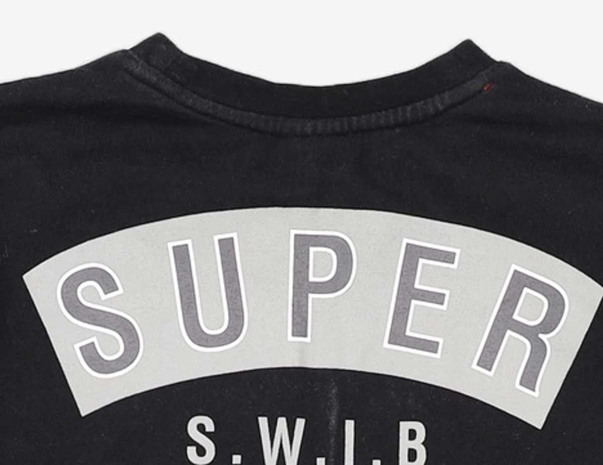스위브(SWIB) [SWIB] 스위브 페인팅 티셔츠WE3H12052BK 90