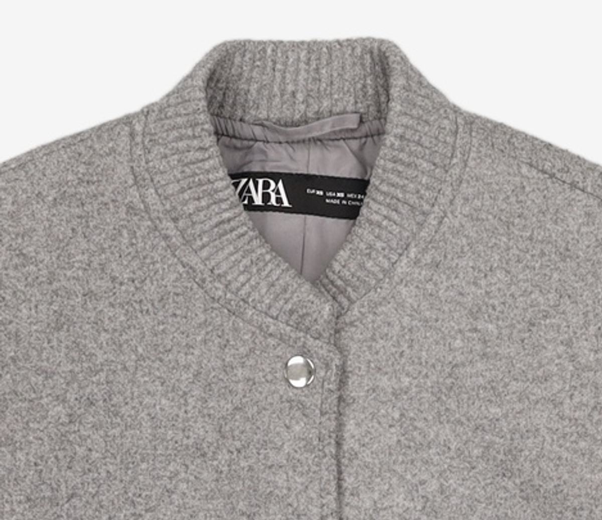 자라(ZARA) 항공 점퍼/블루종/MA-1 XS