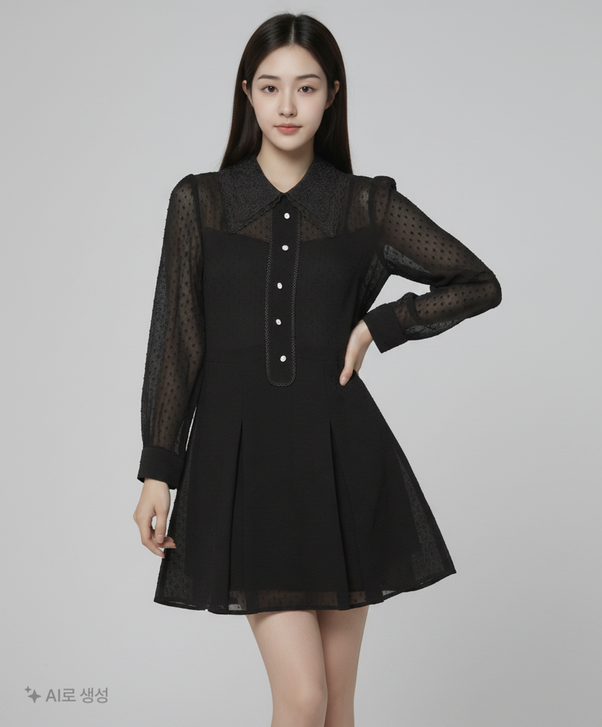 자라(ZARA) 미디 원피스 S
