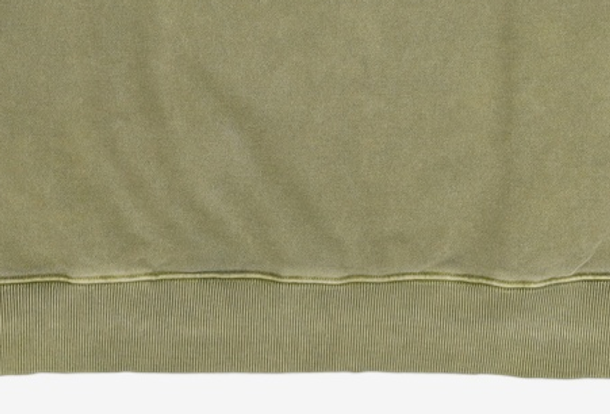노매뉴얼(NOMANUAL) REVERSED TM LOGO SWEATSHIRT - KHAKI M