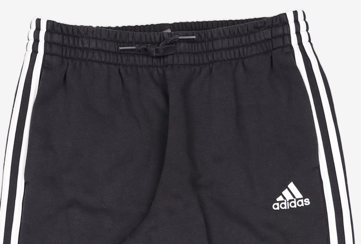 아디다스(ADIDAS) M 3S 플리스 오픈 팬츠 - 블랙 / GK9267 XL