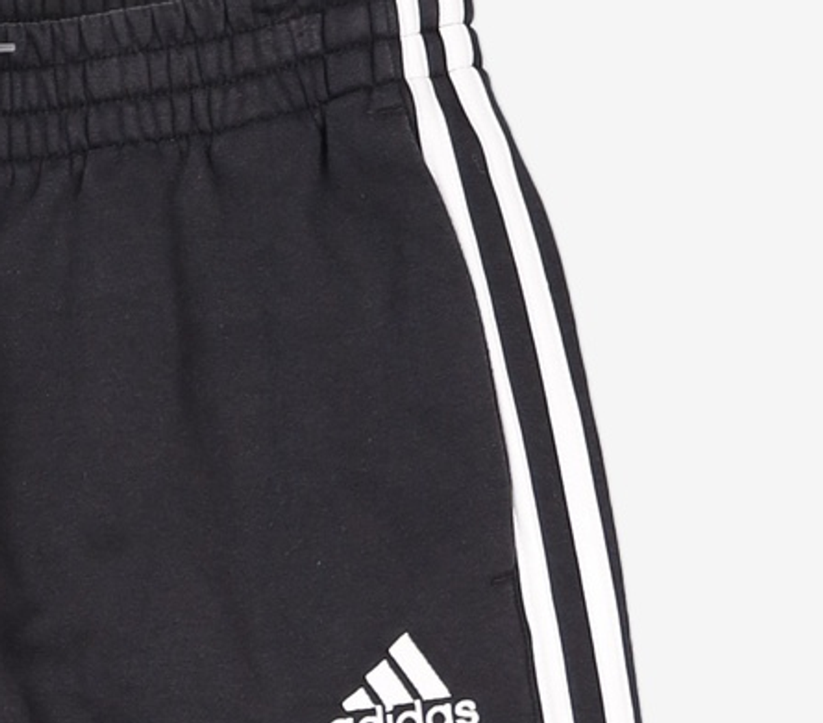 아디다스(ADIDAS) M 3S 플리스 오픈 팬츠 - 블랙 / GK9267 XL
