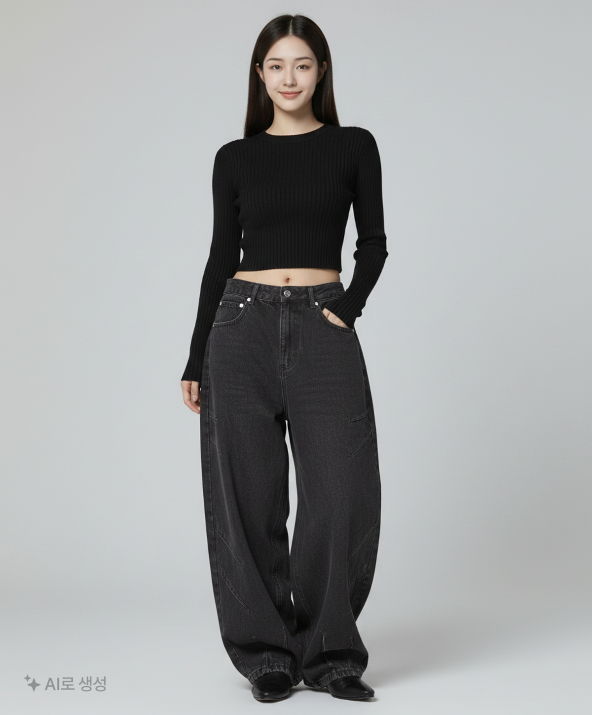 데케트(DECET) 청/데님 팬츠 26