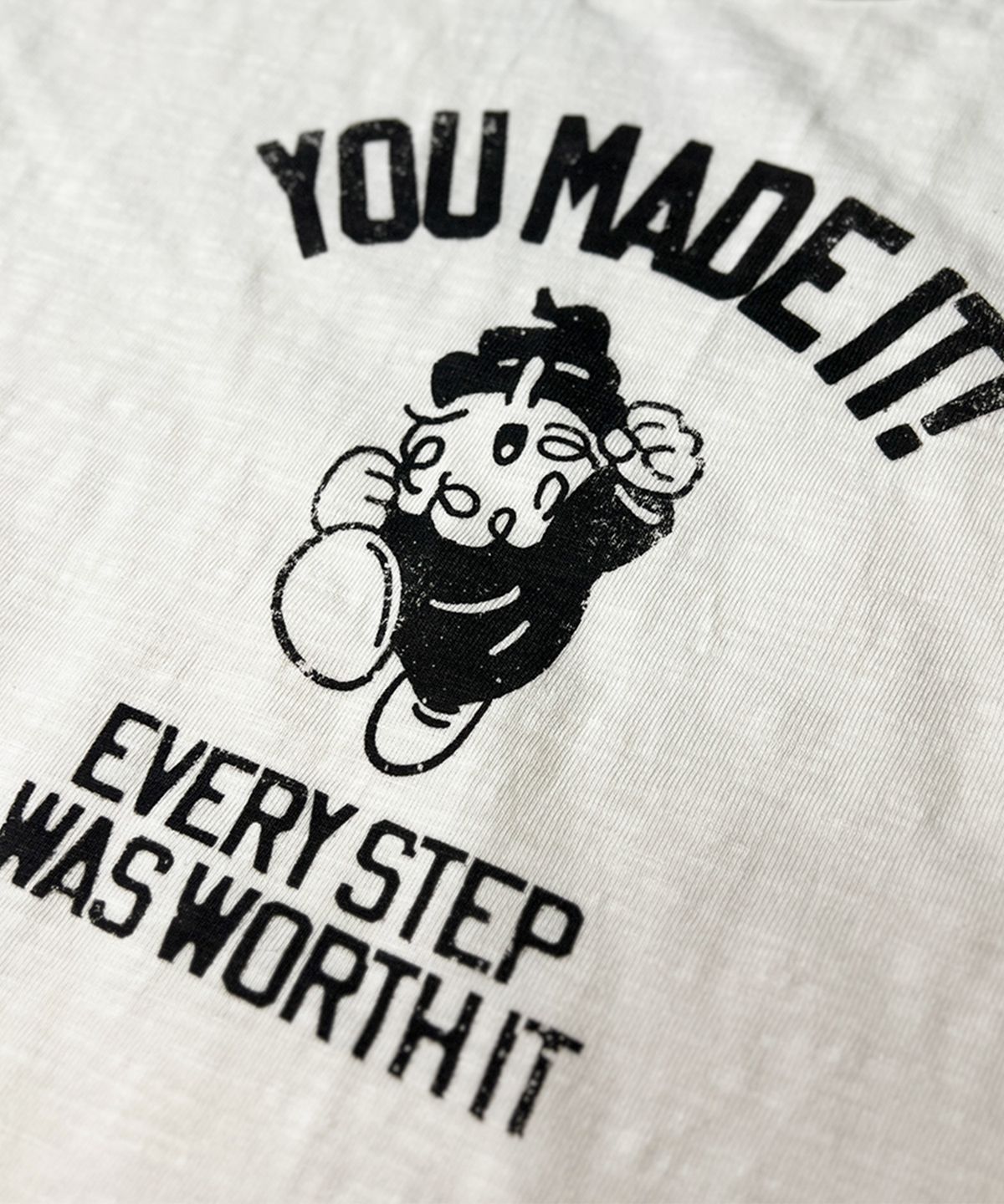 판타지나 어드벤처(PANTASINA ADVENTURE) YOU MADE IT!  T-SHIRT [IVORY]