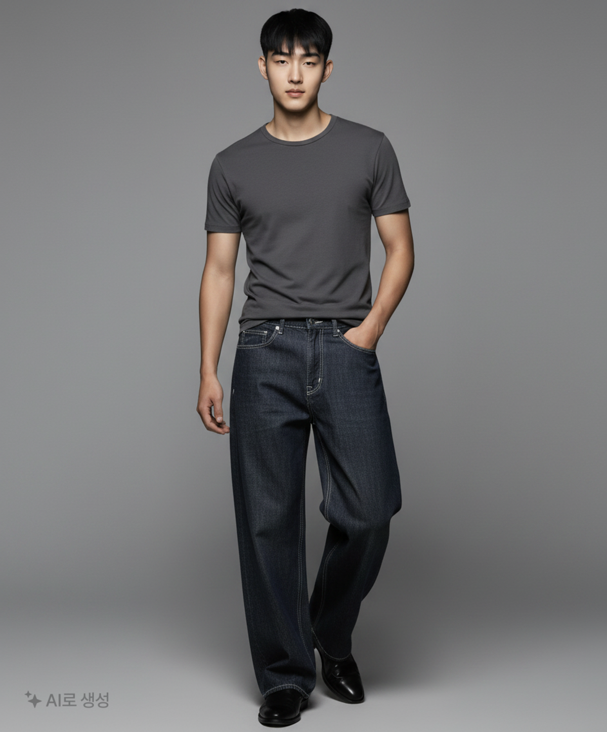 스파오(SPAO) 청/데님 팬츠 80