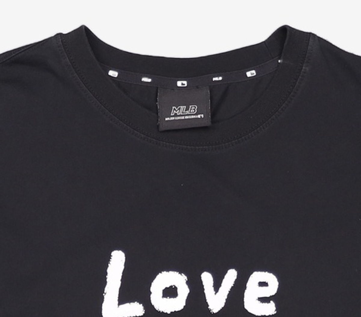 엠엘비(MLB) 하트 러브 오버핏 반팔 티셔츠 NY (BLACK) XXL