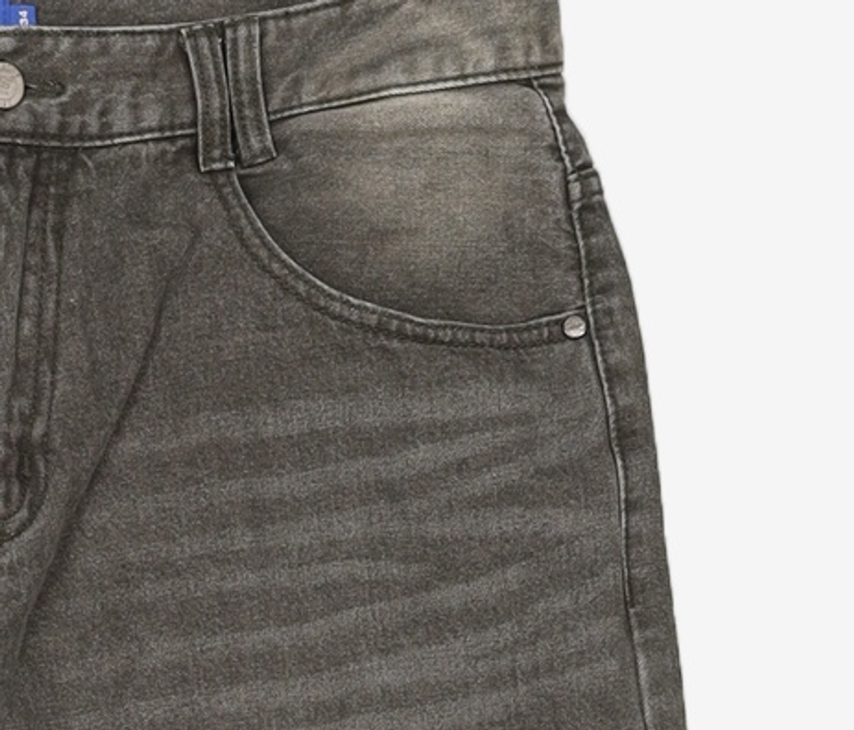 데케트(DECET) Mid Rise Wide Jeans DCPT027AshBlack 34