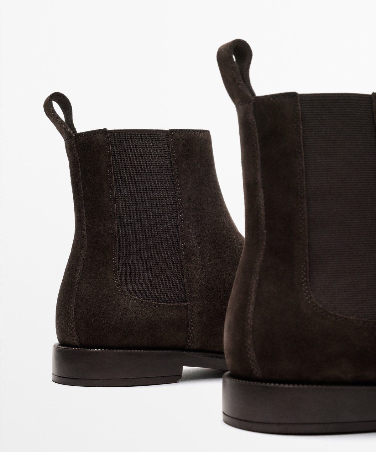 마시모두띠(MASSIMO DUTTI) 가죽 첼시 부츠