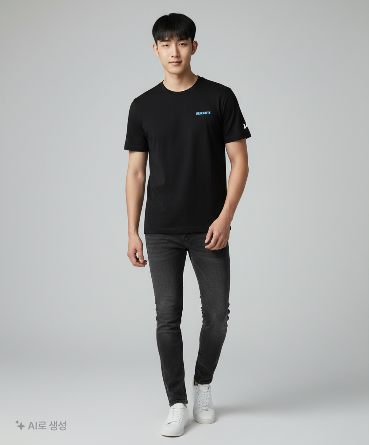 데상트(DESCENTE) 반소매 티셔츠 XL