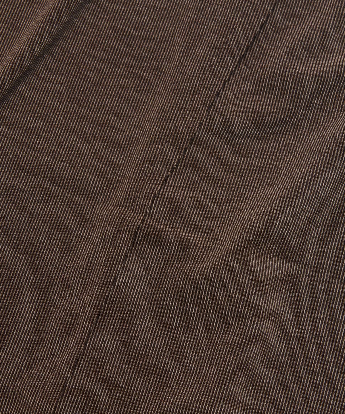 크루치(KRUCHI) RAW EDGE LONG SKIRT (BROWN) WOMENS