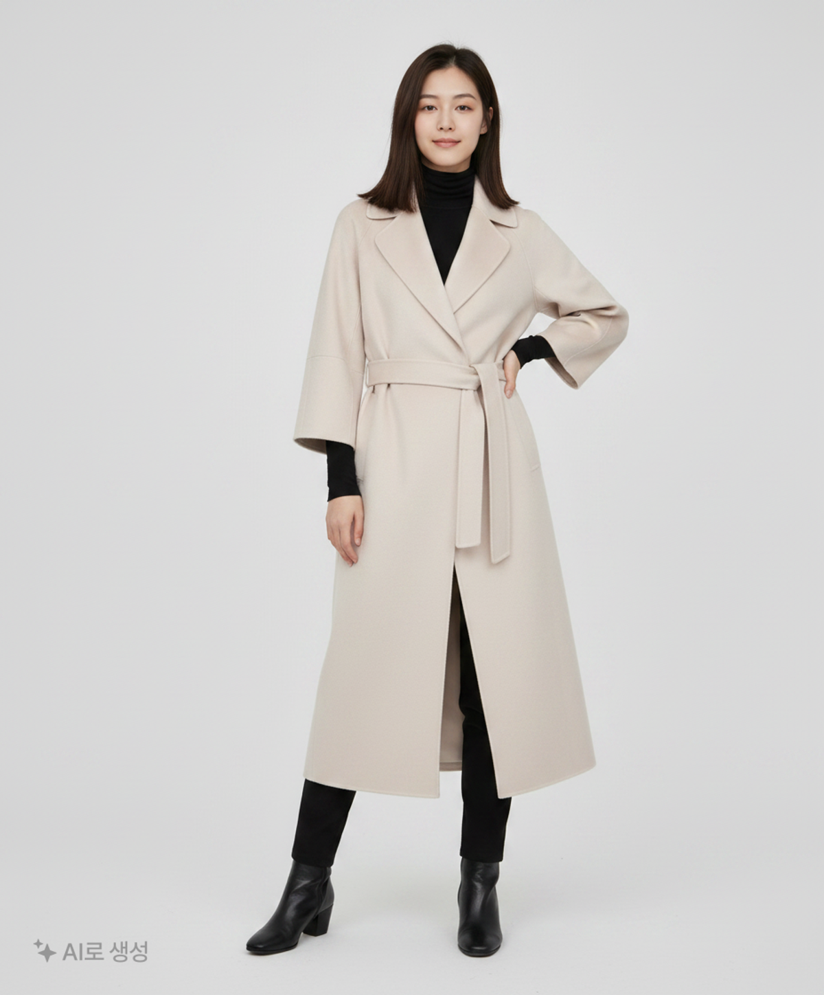 에스 막스 마라(S MAX MARA) 여성 엘리사 벨트 코트 - 라이트 그레이 / 2390110231600099 22