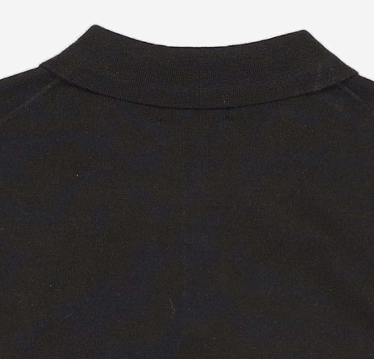 세터(SATUR) (W) 베이직 폴로 니트 블랙 M