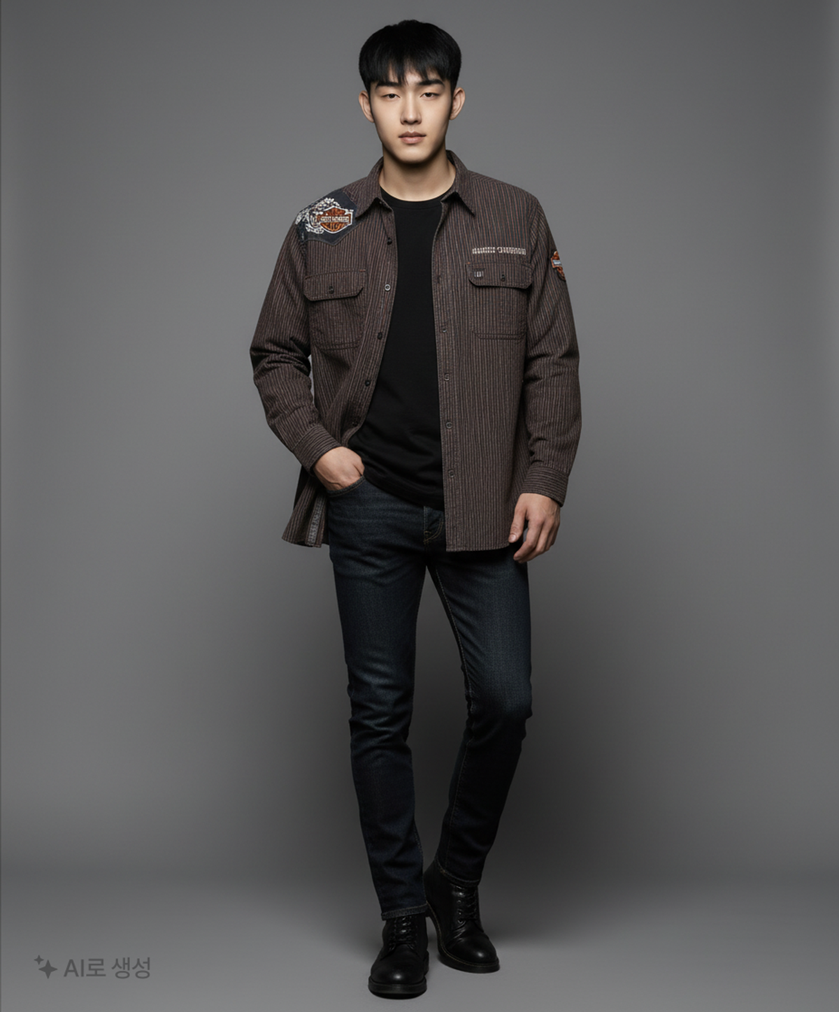 할리데이비슨(HARLEY-DAVIDSON) 캐주얼 셔츠 XL