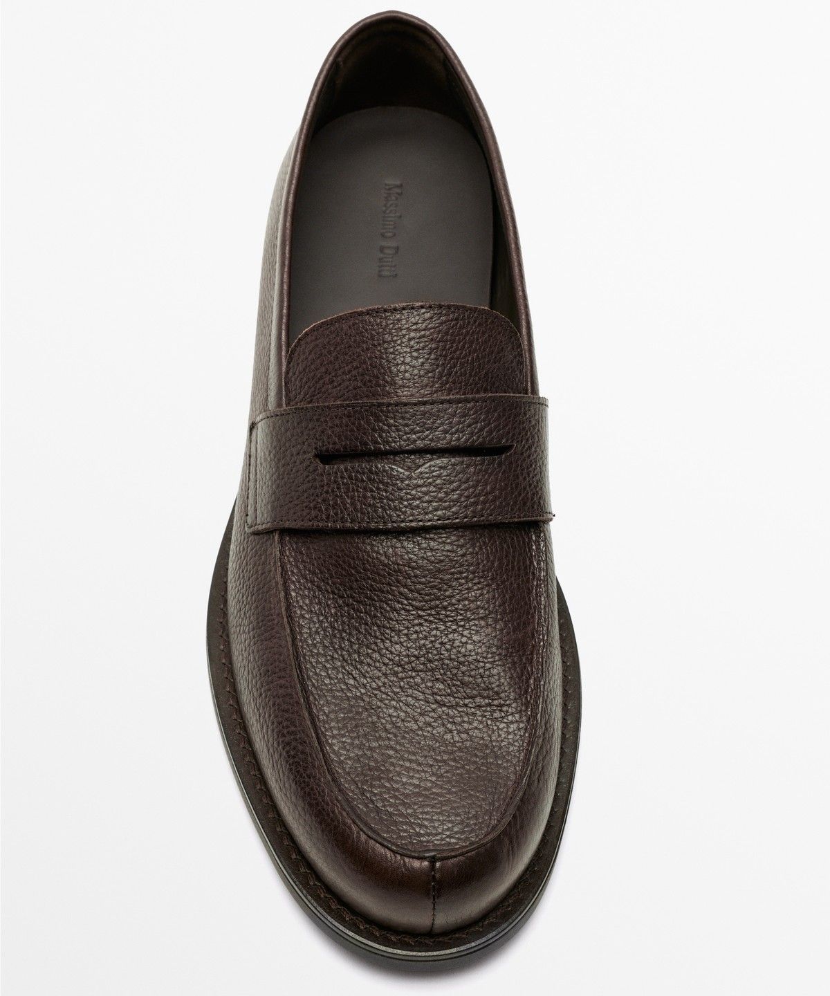 마시모두띠(MASSIMO DUTTI) 스플릿 스웨이드 로퍼