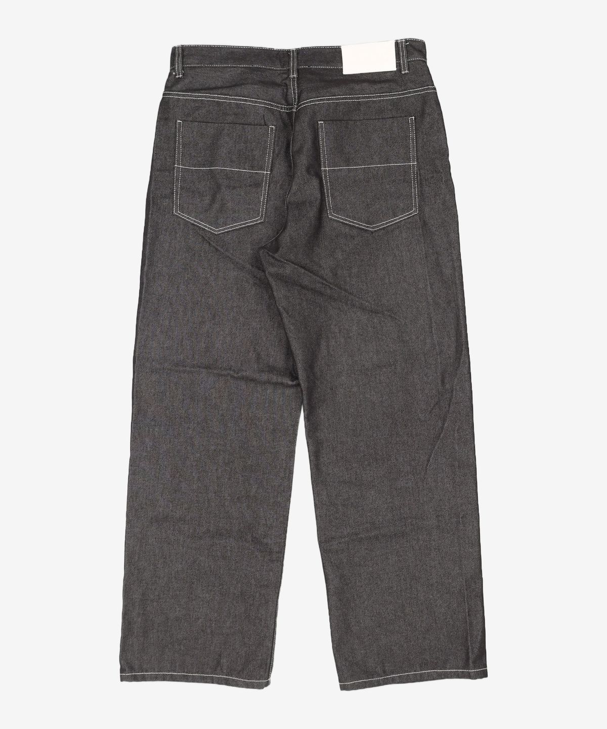 데케트(DECET) Mid Rise Wide Jeans DCPT027AshBlack 34