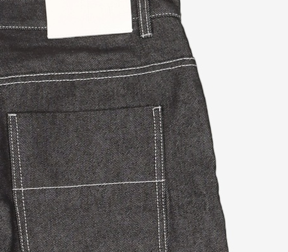 데케트(DECET) Mid Rise Wide Jeans DCPT027AshBlack 34