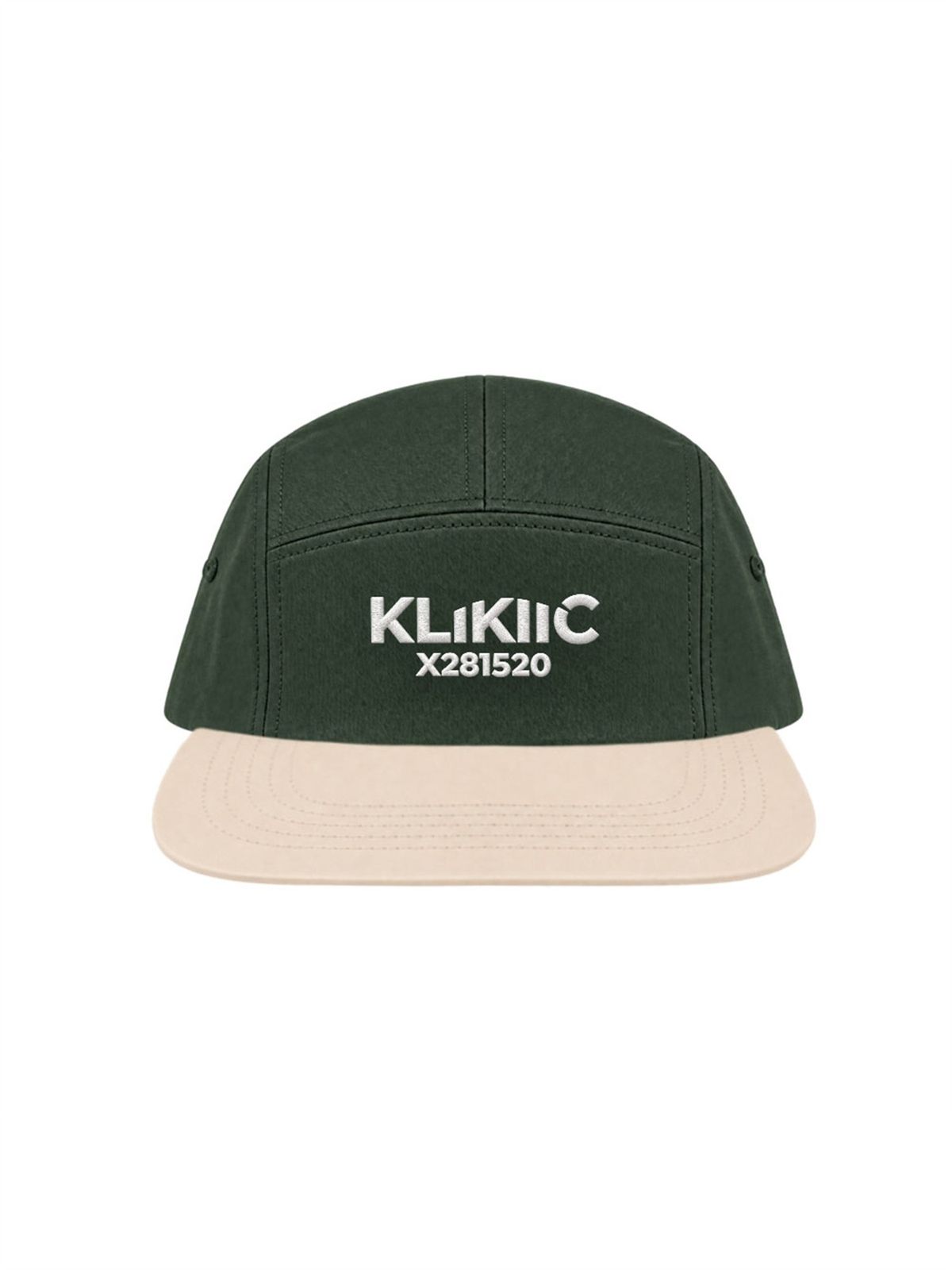 클리킥(KLIKIIC) 캠프캡 스트림 라인 크림&그린 SSCC-CGW