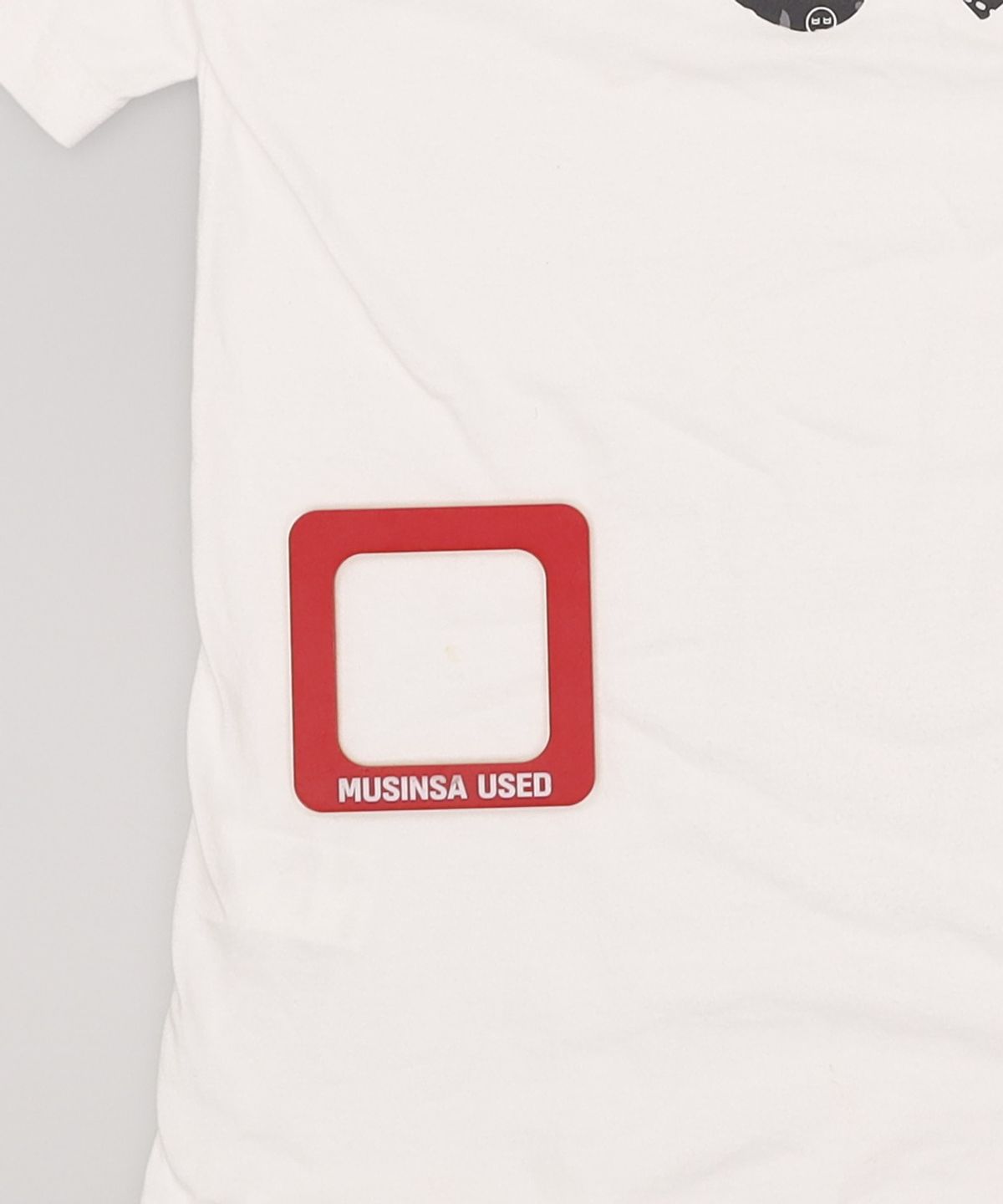 브라운브레스(BROWNBREATH) PAISLEY TAG TEE - WHITE XL