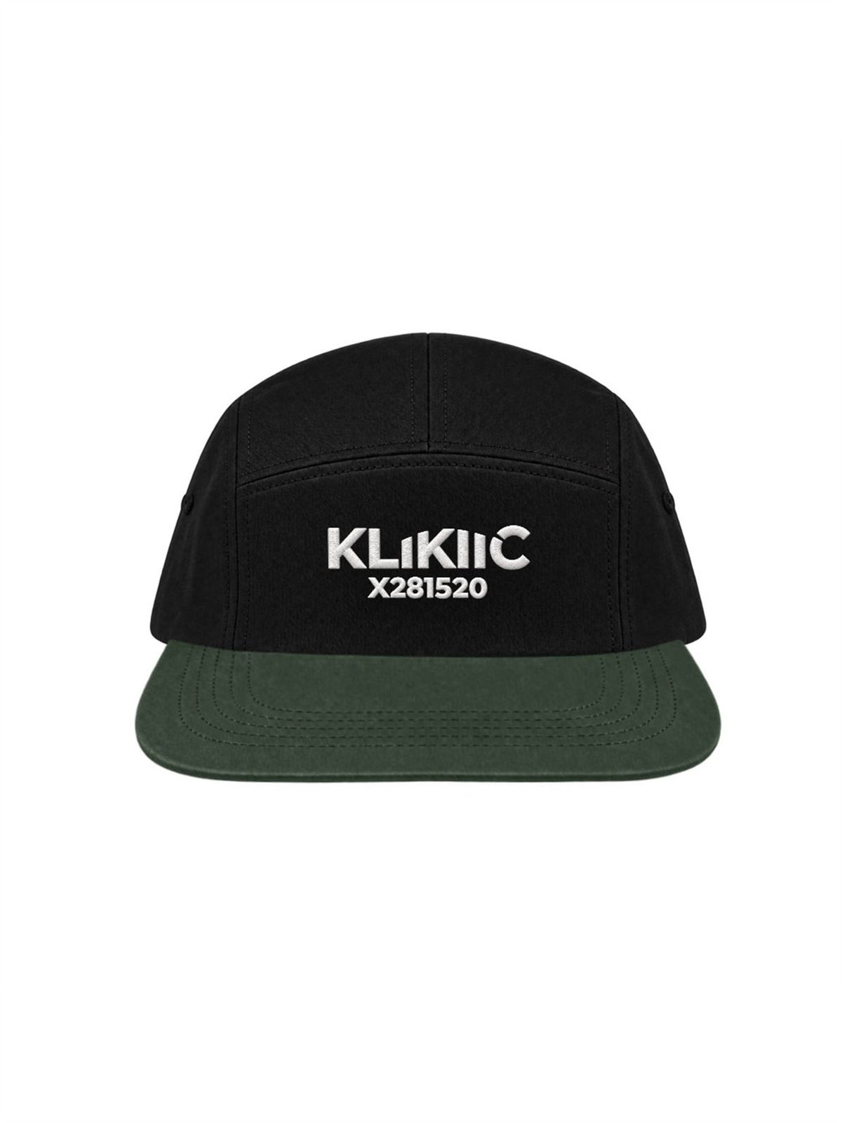 클리킥(KLIKIIC) 캠프캡 스트림 라인 그린&블랙 SSCC-GBW