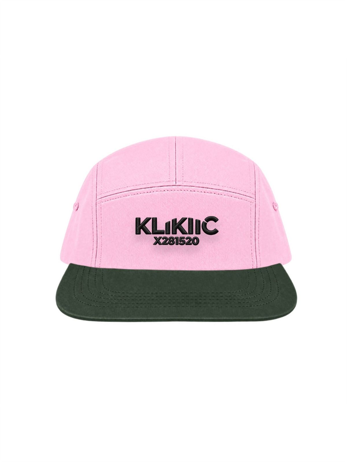 클리킥(KLIKIIC) 캠프캡 스트림 라인 그린&핑크 SSCC-GPB