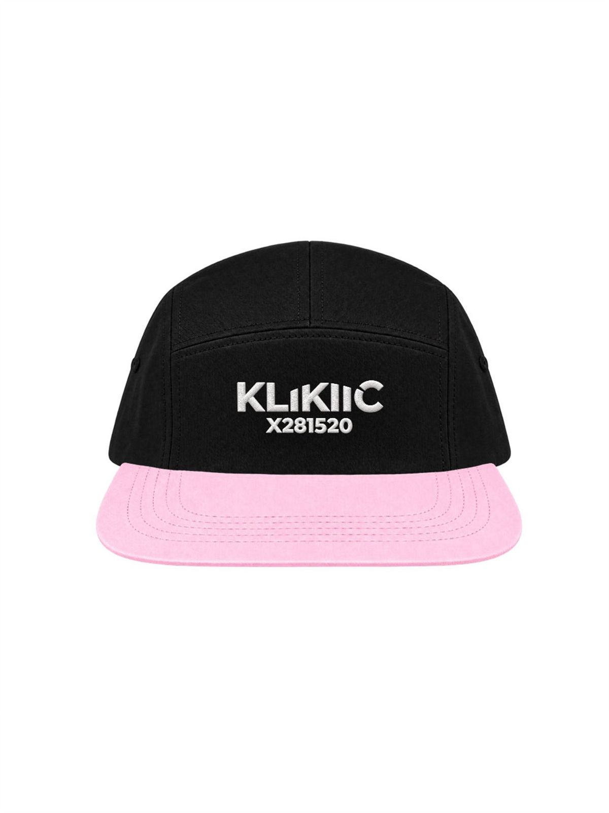 클리킥(KLIKIIC) 캠프캡 스트림 라인 핑크&블랙 SSCC-PBW