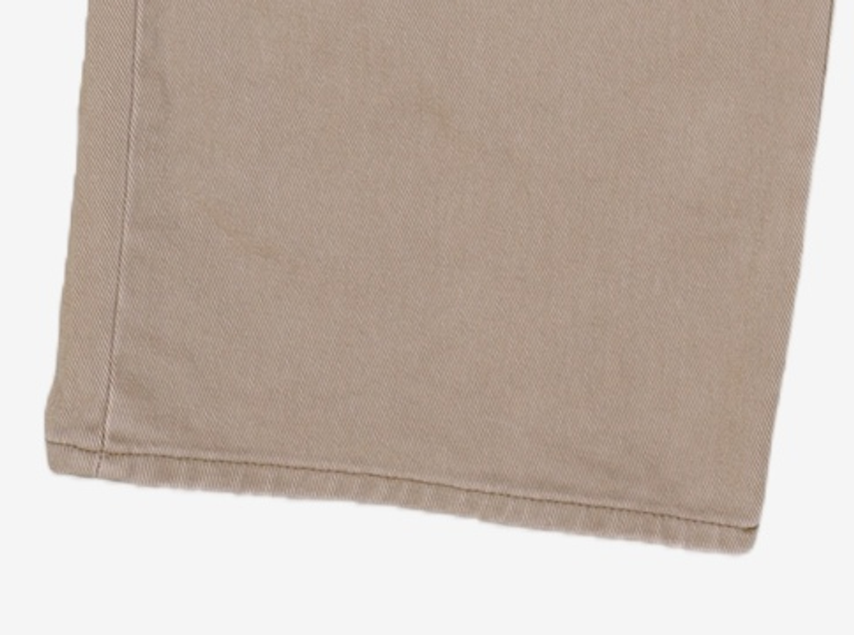 메종미네드(MAISON MINED) PIN-TUCK WASHED COTTON PANTS BEIGE M
